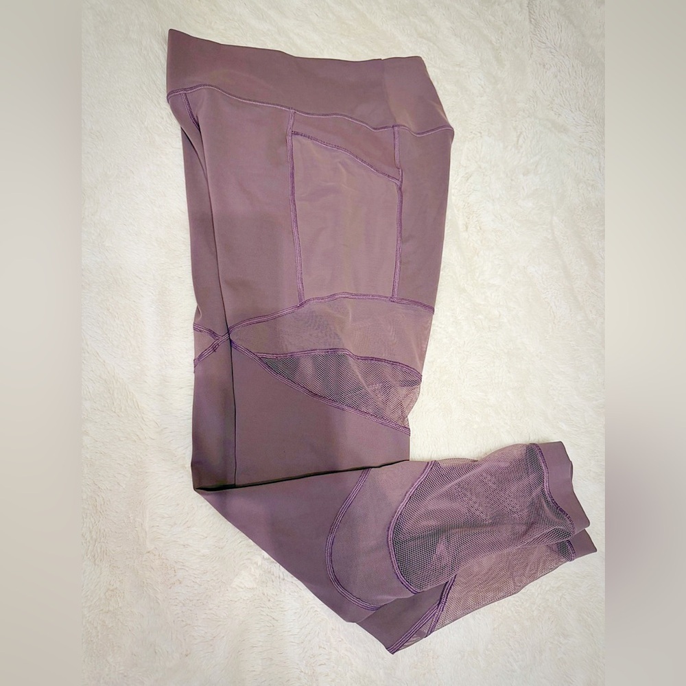 lululemon athletica Purple Leggings with pockets